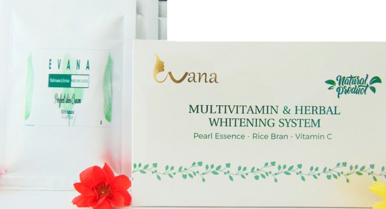 Bộ sản phẩm tắm trắng Evana